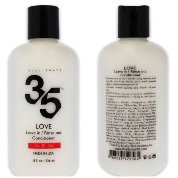 XCELLERATE 35 - LOVE Leave In/Rinse Out Conditioner. Unused but Product Unsealed - Picture 2 of 9